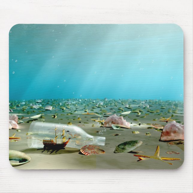 Tapis De Souris Vaisseau d'épave Mousepad (Devant)