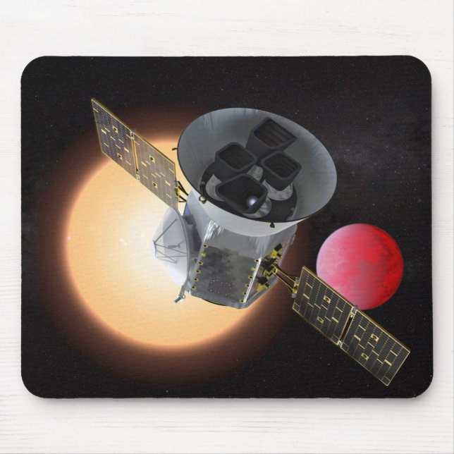 Tapis De Souris Vaisseau spatial TESS Planet Hunter (Devant)