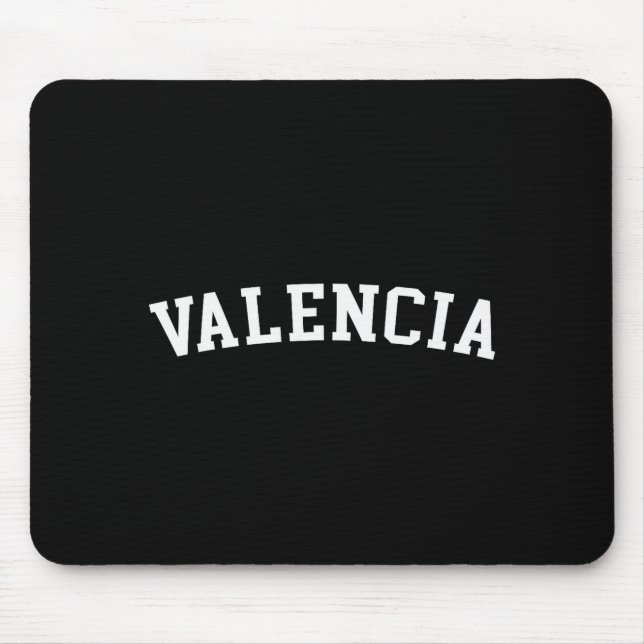 Tapis De Souris Valence  (Devant)