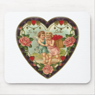 Tapis De Souris Valentin victorien pour mon amour II