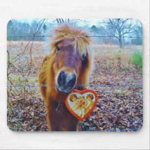 Tapis De Souris Valentine Heart Horse