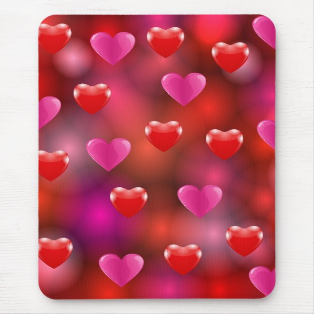 Tapis De Souris Valentine Hearts (Devant)