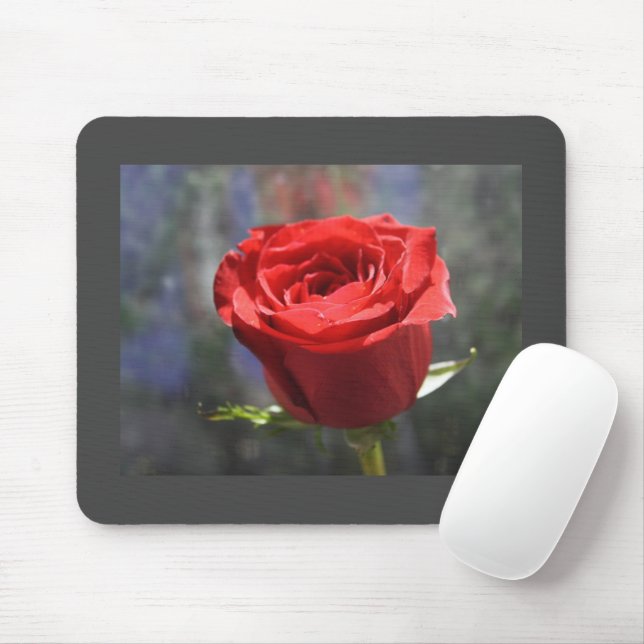 Tapis De Souris Valentine Rose Mousepad (Avec souris)