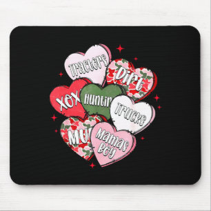 Tapis De Souris Valentine Xoxo Fête des Mères Camo Canard colvert