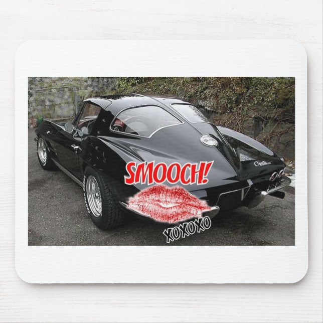 Tapis De Souris Valentine's Day Corvette (Devant)