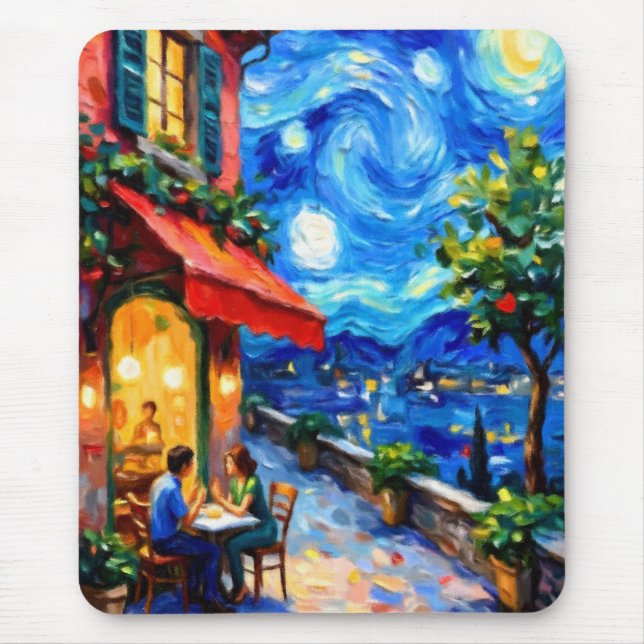 Tapis De Souris Valentine's Day Couple (Devant)