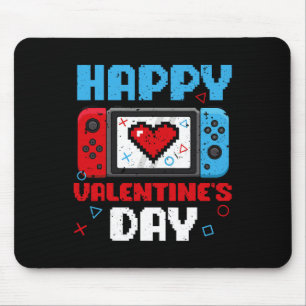 Tapis De Souris Valentines Jour Contrôleur Vidéo Jeu Coeur Garçons