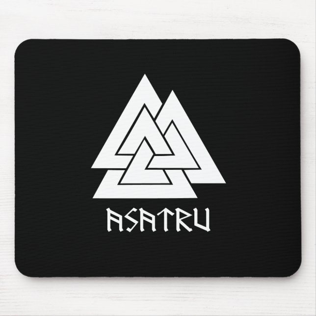 Tapis De Souris Valknut Asatru Mousepad (Devant)