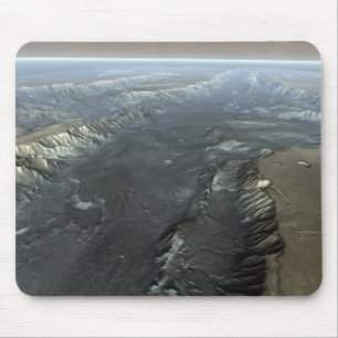 Tapis De Souris Valles Marineris, le Grand Canyon de Mars