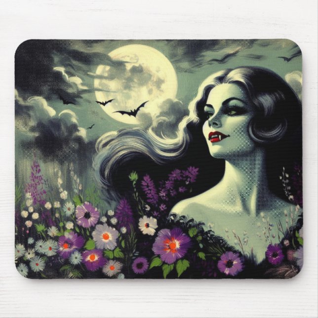 Tapis De Souris Vamp Noir (Devant)