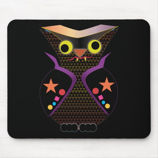 Tapis De Souris Vampire de hibou (Devant)