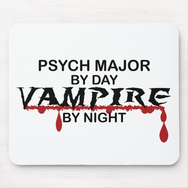 Tapis De Souris Vampire principal de Psych par nuit (Devant)