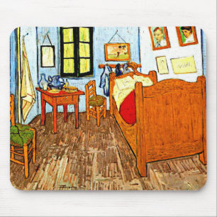 Tapis De Souris Van Gogh - Chambre de Vincent, peinture d'art