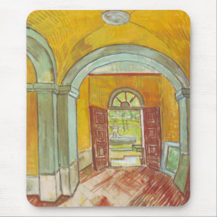 Tapis De Souris Van Gogh Entrance Hall of Saint Paul Hospital