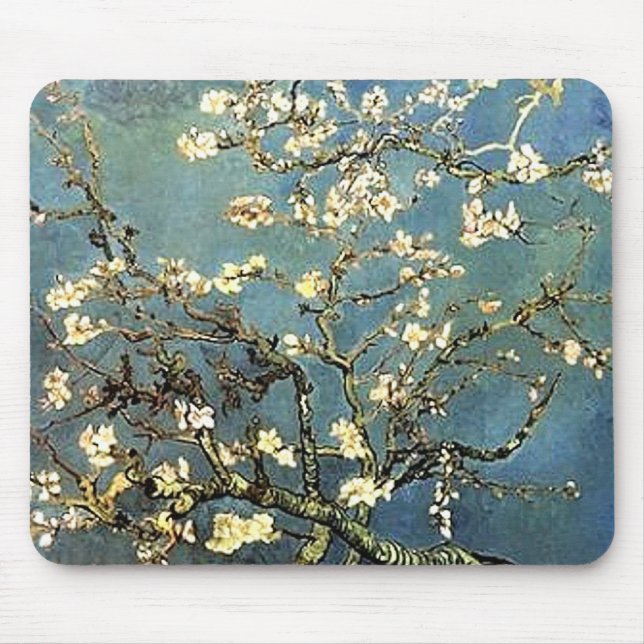 Tapis De Souris Van Gogh Fleurit d'Arbre aux amandes (Devant)