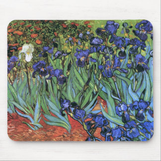 Tapis De Souris Van Gogh Irises (F608) Art Vintage