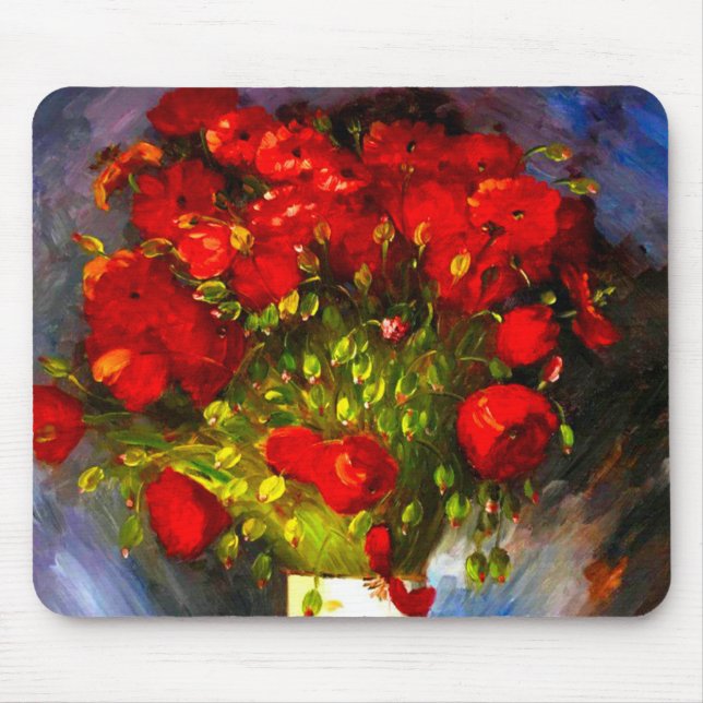 Tapis De Souris Van Gogh Red Poppies (Devant)