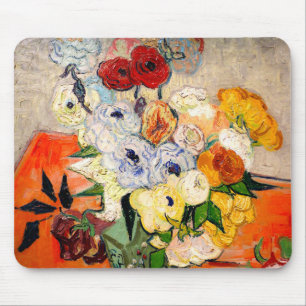 Tapis De Souris Van Gogh Roses and Anemones
