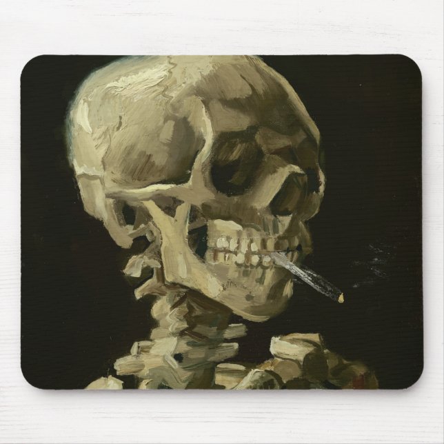 Tapis De Souris van gogh Skull (Devant)