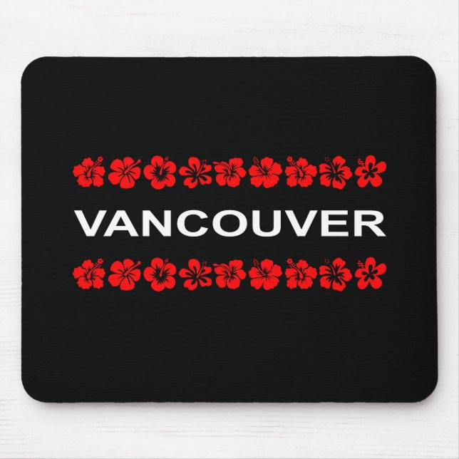 Tapis De Souris Vancouver Aloha Bands Couleur foncée (Devant)