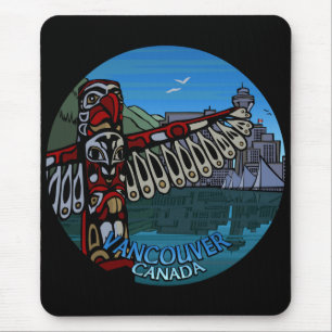 Tapis De Souris Vancouver Canada Souvenir Mousepad Vancouver Cadea