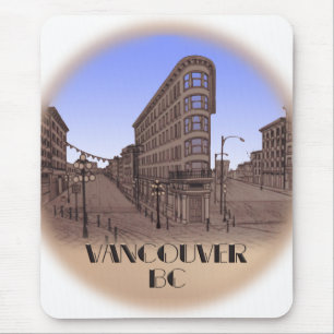 Tapis De Souris Vancouver Canada Souvenir Souris Pad Gastown Cadea
