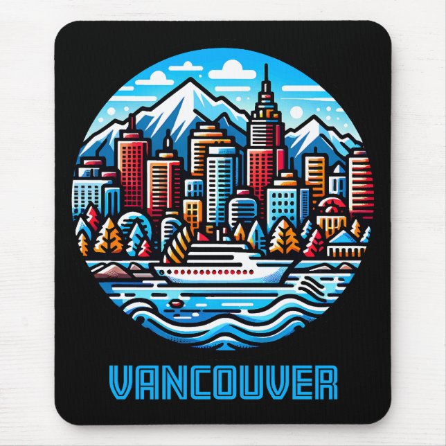Tapis De Souris Vancouver Colombie-Britannique Canada (Devant)