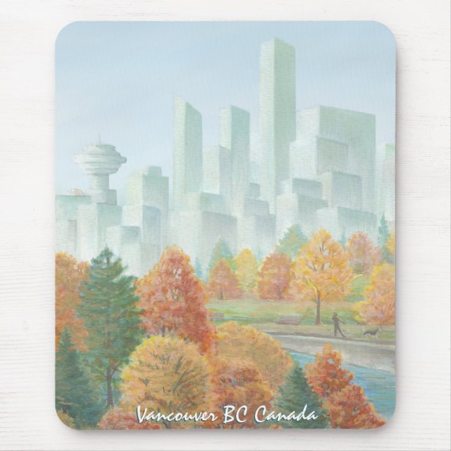 Tapis De Souris Vancouver Mousepad Souvenir Vancouver Cadeaux d'ar (Devant)