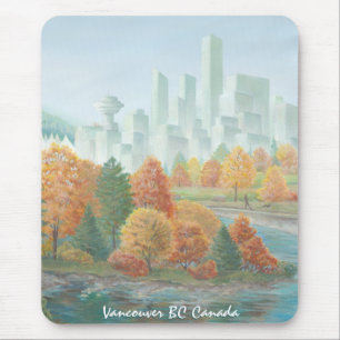 Tapis De Souris Vancouver Mousepad Souvenir Vancouver Cadeaux d'ar