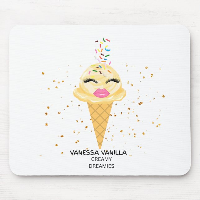 Tapis de souris Vanessa Vanilla Creamy Dreamies (Devant)
