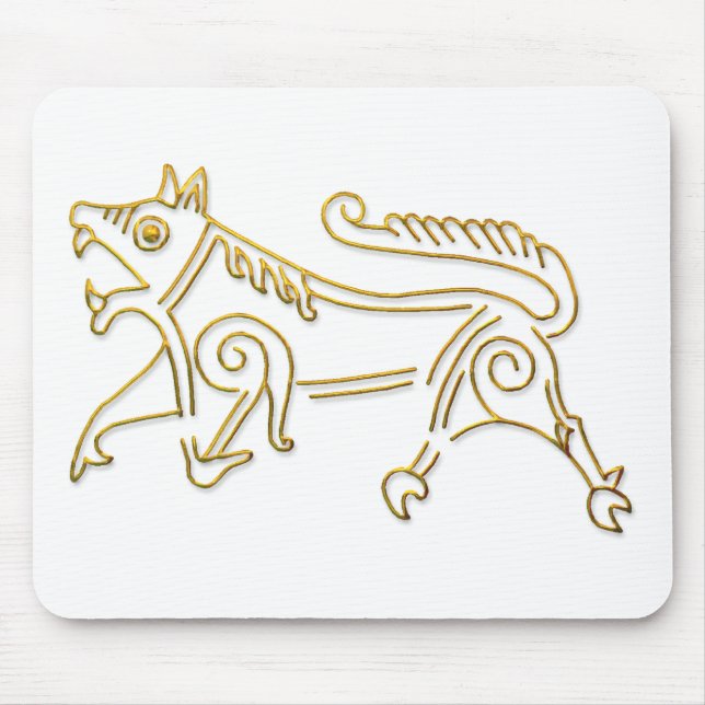 Tapis De Souris Vang Runestone or contour mousepad (Devant)
