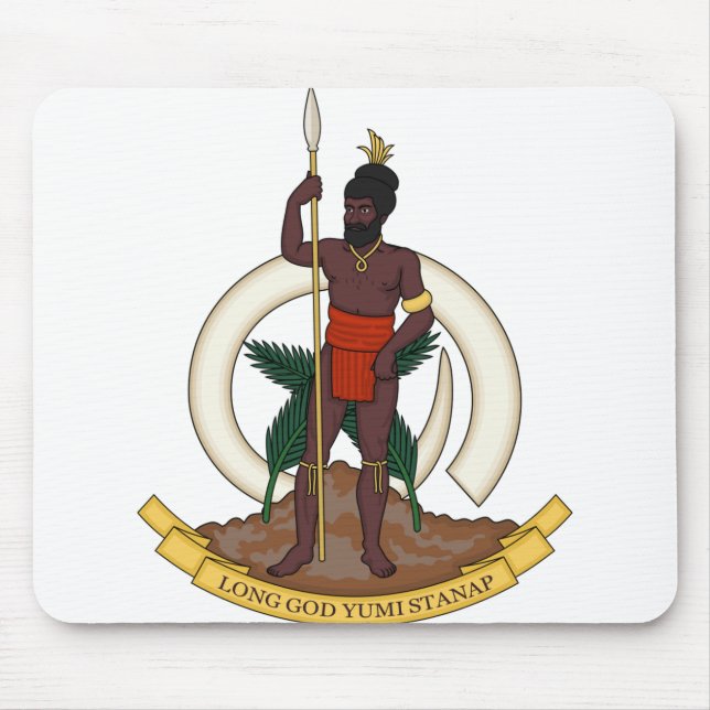 Tapis De Souris vanuatu emblem (Devant)
