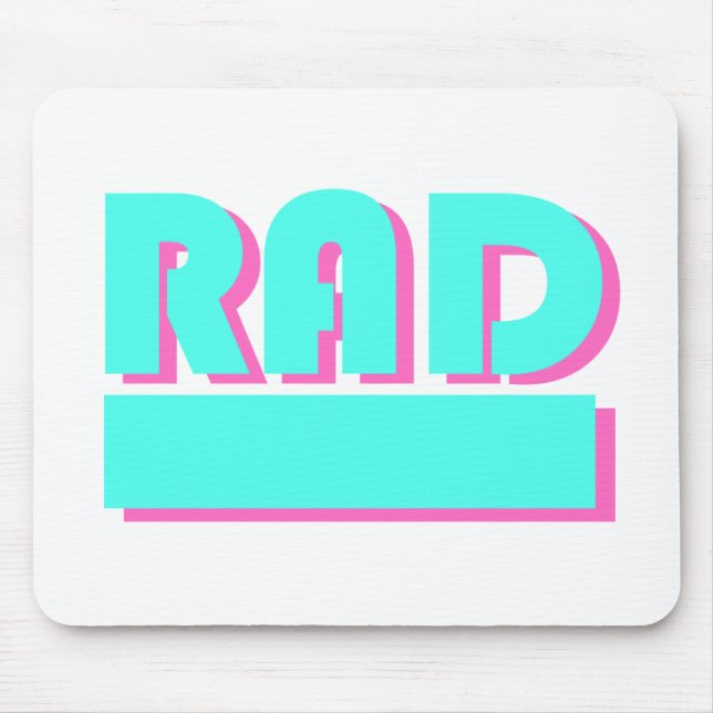 Tapis De Souris Vaporwave Mousepad - rad Vaporwave Mousepad (Devant)