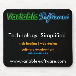Tapis de souris variable de LLC de logiciel