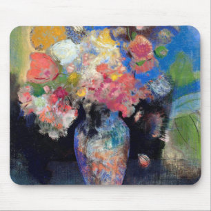Tapis De Souris Vase de fleurs, Redon