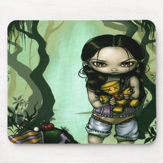 Tapis De Souris Vaudou dans le bayou Mousepad féerique gothique