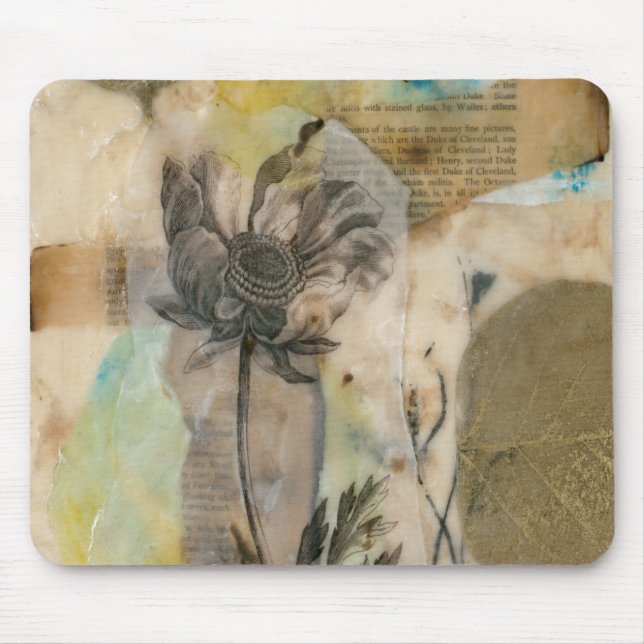 Tapis De Souris Vellum Floral II (Devant)
