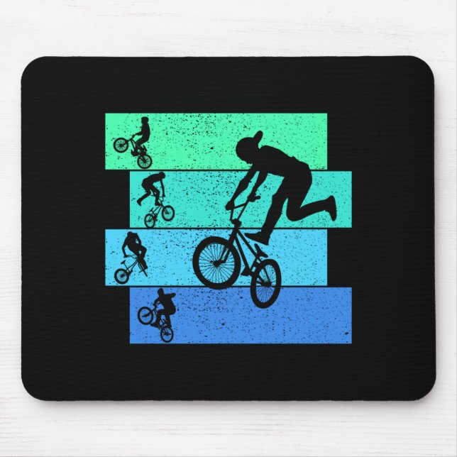Tapis De Souris Vélo BMX enfants garçons performance (Devant)