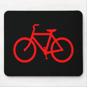Tapis De Souris Vélo Rouge