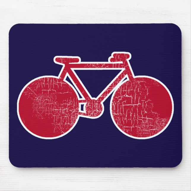Tapis De Souris vélo rouge (Devant)