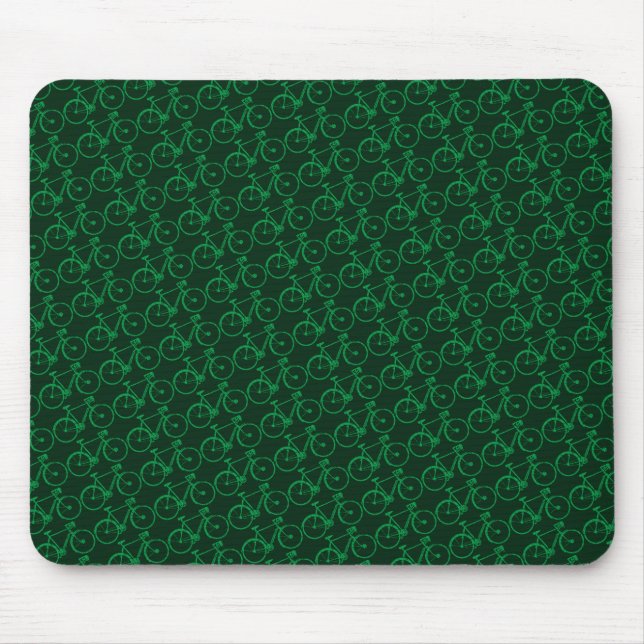 Tapis De Souris vélo vert . cool vélo (Devant)