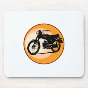 Tapis De Souris Vélomoteur "PÉTILLANT" de classique de Yamaha FS