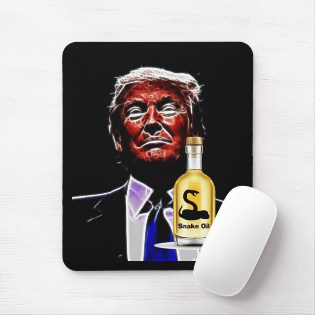 Tapis de souris Vendeur d'huile de serpent (Avec souris)