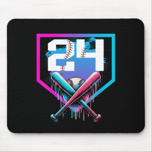 Tapis De Souris Vendre Birthday Boy Drip 24th Player 24 Years Bo