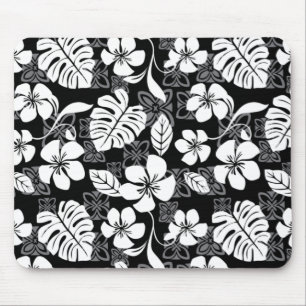 TAPIS DE SOURIS VENDREDI ALOHA (NOIR & GRIS)