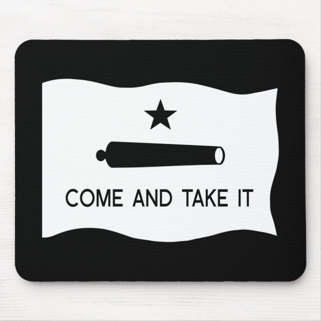 Tapis De Souris Venez il falloir le ~ le Texas de drapeau (Devant)