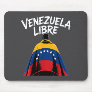 Tapis De Souris Venezuela Libre 2026 Drapeau Vénézuéla