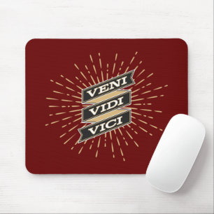 Tapis De Souris Veni Vidi Vici Red