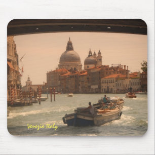 Tapis De Souris Venise Italie Grand Canal Vintage