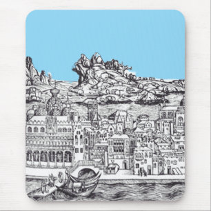 Tapis De Souris Venise ville médiévale en Italie